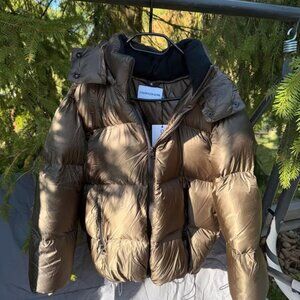 Calvin Klein New Down Puffer Jacket, Size S with Tags